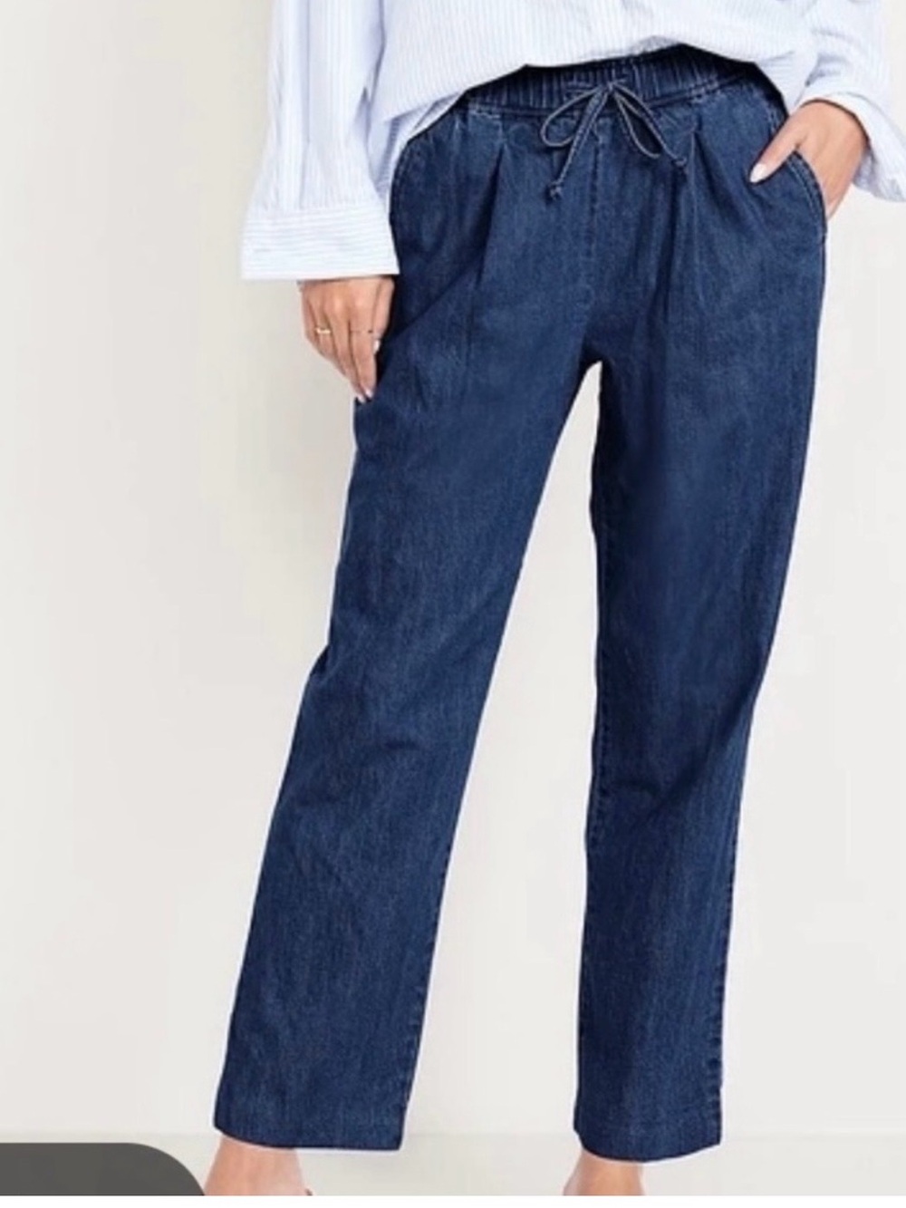Old Navy Dark Blue High Waisted Billie. Denim Jeans.